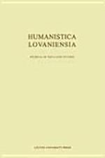 Humanistica Lovaniensia