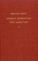 Andreas Bodenstein Von Karlstadt (2 Vols.)