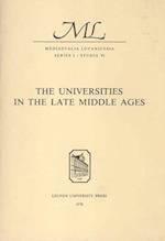 The Universities in the Late Middle Ages