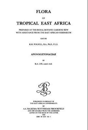 Flora of Tropical East Africa - Aponogetonac (1989 )