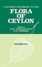 A Revised Handbook of the Flora of Ceylon - Volume 7