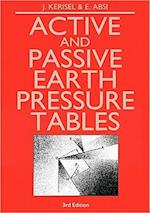 Active and Passive Earth Pressure Tables