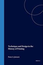 Technique and Design in the History of Printing