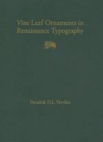 Vine Leaf Ornaments in Renaissance Typography