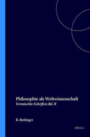 Philosophie ALS Weltwissenschaft