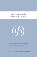 Tax Policy Towards the National Heritage