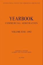 Yearbook Commercial Arbitration Volume XVII - 1992 (VOL d Berg