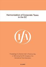 Harmonization Of Corporate Taxes In The Ec