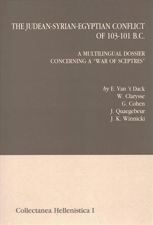 The Judean-Syrian-Egyptian Conflict of 103-101 B.C.