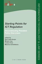 Starting Points for ICT Regulation