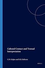 Cultural Contact and Textual Interpretation