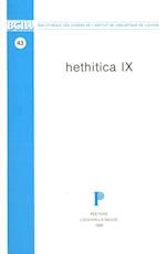 Hethitica IX