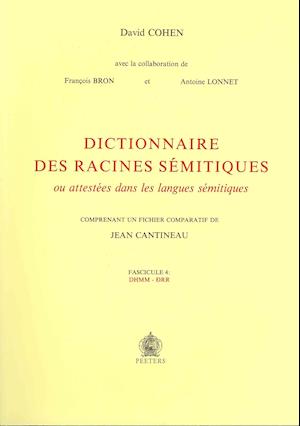 Dictionnaire Des Racines Semitiques Ou Attestees Dans Les Langues Semitiques, Fasc. 4