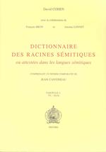 Dictionnaire Des Racines Semitiques Ou Attestees Dans Les Langues Semitiques, Fasc. 2