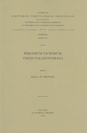 Bibliorum Sacrorum Versio Palaeonubiana