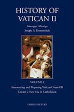 History of Vatican II, Vol. I. Announcing and Preparing Vatican Council II. Toward a New Era in Catholicism