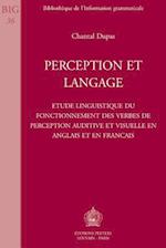 Perception Et Langage