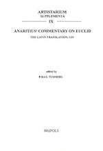 Anaritius' Commentary on Euclid