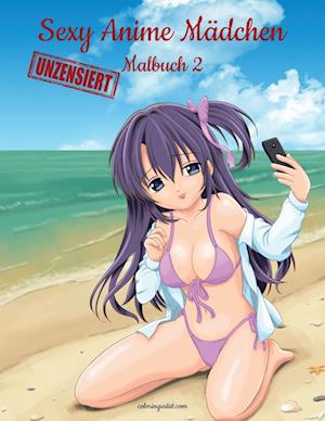 Sexy Anime Mädchen Unzensiert Malbuch 2