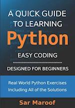 A Quick Guide to Learning Python