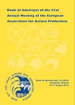 Book of Abstracts of the 61st Annual Meeting of the European Association for Animal Prodiction; Proceedings