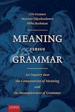 Meaning Versus Grammar