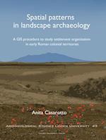 Spatial patterns in landscape archaeology