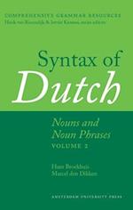 Syntax of Dutch: Nouns and Noun Phrases – Volume 2