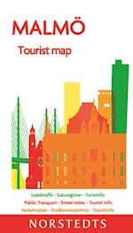 Malmö tourist map  1:10 000 (innerstad), register