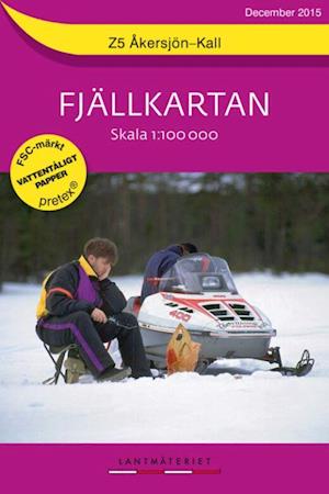 Åkersjön - Kall  1:100 000