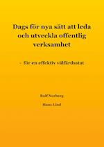 Dags för nya sätt att leda och utveckla offentlig verksamhet