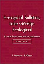 Ecological Bulletins, Lake Gårdsjön Ecological