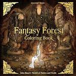 Fantasy Forest Coloring Book