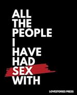 All The People I Have Had Sex With: Sex Journal | Gag gift 