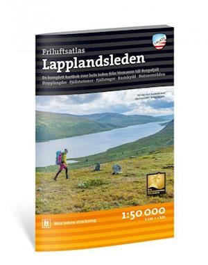 Friluftsatlas Lapplandsleden 1:50 000