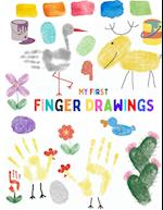 My first finger drawings 