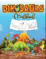 Dinosaurier Malbuch