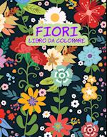 Fiori libro da colorare