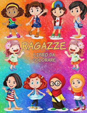 Ragazze libro da colorare