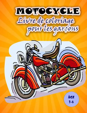 Livre de coloriage de motos pour les enfants