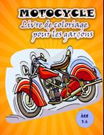 Livre de coloriage de motos pour les enfants