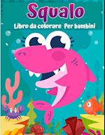 Libro da colorare di squalo per bambini