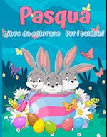 Libro da colorare di Pasqua per bambini