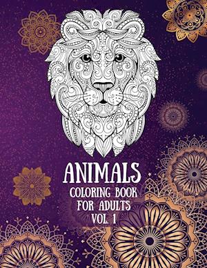 Animals Coloring Book for Adults Vol. 1