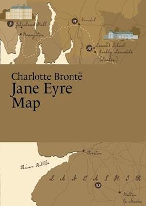 Charlotte Brontë Jane Eyre Map