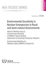 Environmental Sensitivity in Nuclear Emergencies in Rural and Semi-Natural Environments