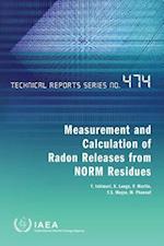 Measurement and Calculation of Radon Releases from Norm Residues