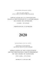 Reports of Judgments, Advisory Opinions and Orders 2020: Application of the Convention on the Prevention and Punishment of the Crime of Genocide (The Gambia v. Myanmar)