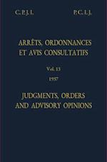 Judgments, orders and advisory opinions