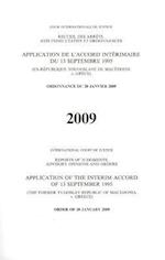 Application de L'Accod Interimaire Du 13 Septembre 1995 (Ex-Republique Yougoslave de Macedoine C. Grece)/Application Of The Interim Accord Of 13 Septe